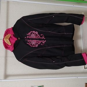 Woman's Motorcycle Jacket - size Large